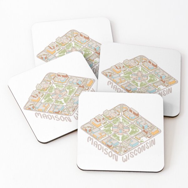 Item preview,  Madison Wisconsin Capitol Square Axon designed and sold by Places By Hagen Carter.