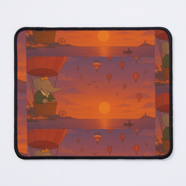 Item preview, Elephant Sunset (Wide) designed and sold by Oroborus2233.