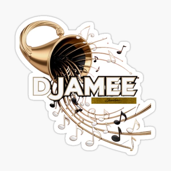 I love Djamee Sticker