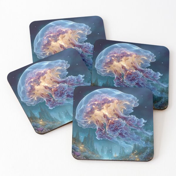 Item preview, jellyfish in ocean designed and sold by artsy artistry.
