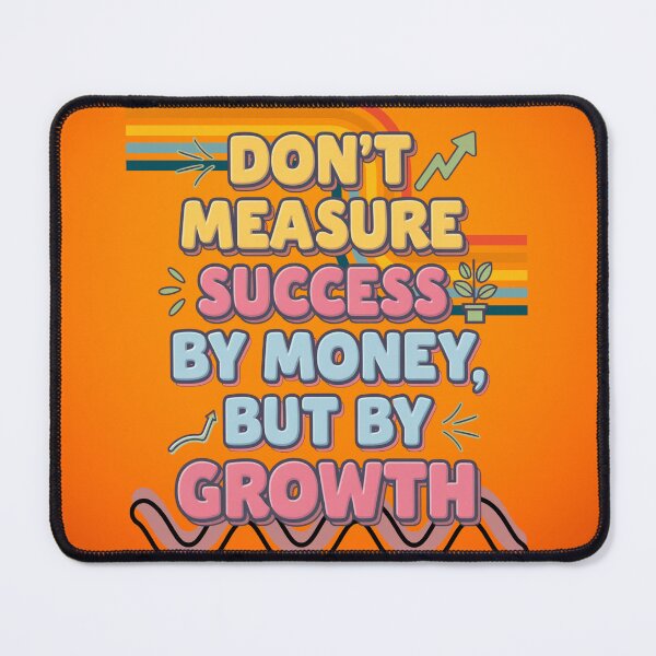 Item preview, Real Success Is Growth – Positive Reflection Phrase designed and sold by Viva-Vibes504.