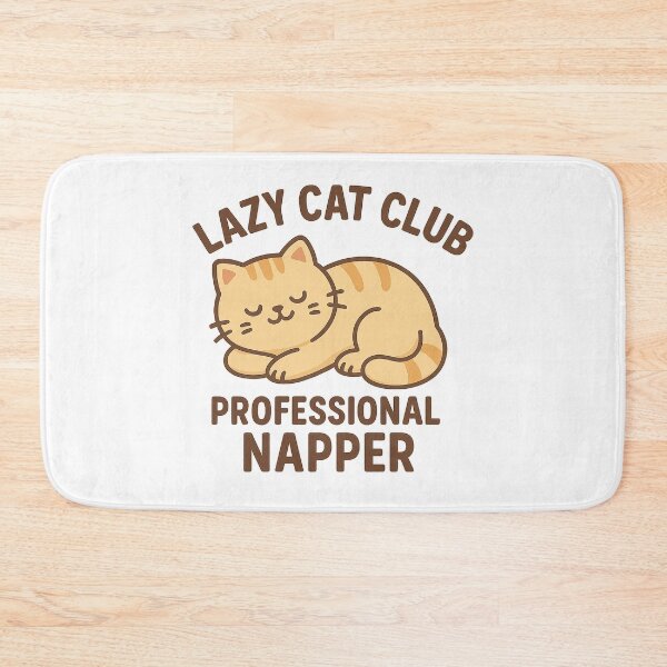 Item preview, Lazy Cat Club Professional Napper designed and sold by HAFIZ-DP.