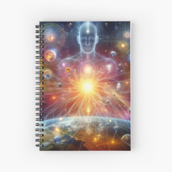 Oneness to the Universe Spiral Notebook