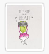 Turnip the Beat! Sticker