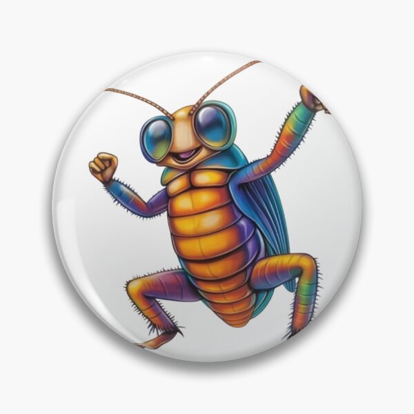 Item preview, Groovy Disco Cockroach – Funky Insect Vibes designed and sold by MelaDizayn.