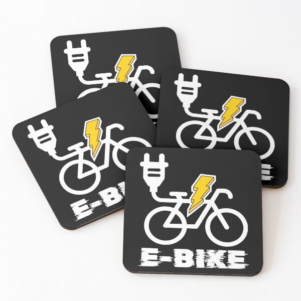 Item preview, Electric Bike Power Thunder Bolt Cycling Art designed and sold by SHEEP MOOD DESIGNS.