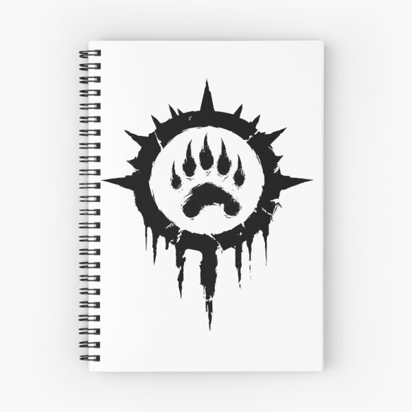 Item preview, Copy of Grunge Druid Bear Paw Black on Light Color designed and sold by Sacred-Circle.