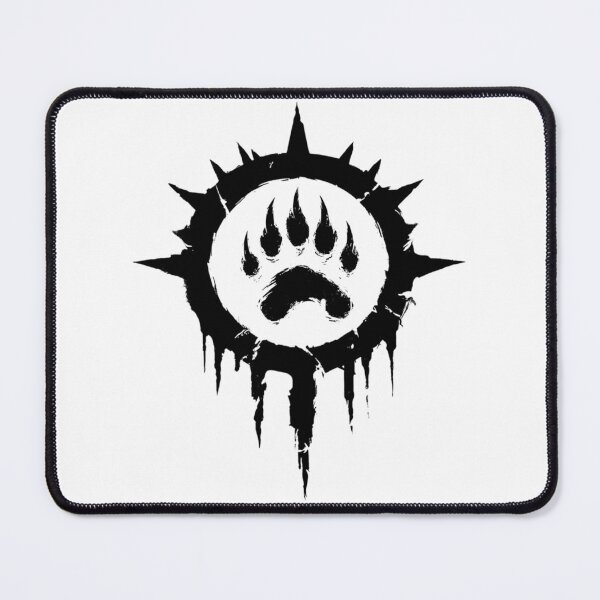 Item preview, Copy of Grunge Druid Bear Paw Black on Light Color designed and sold by Sacred-Circle.