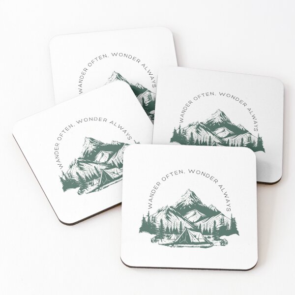 Item preview, Wander often, wonder always designed and sold by MadysunDesigns.