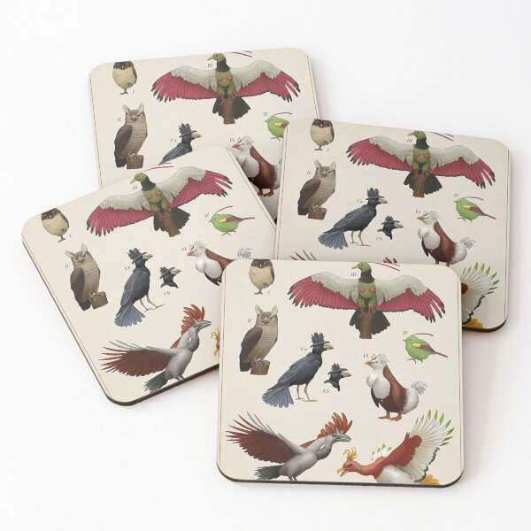 Item preview, Birds From - The Johto Region designed and sold by shanniaMilton.