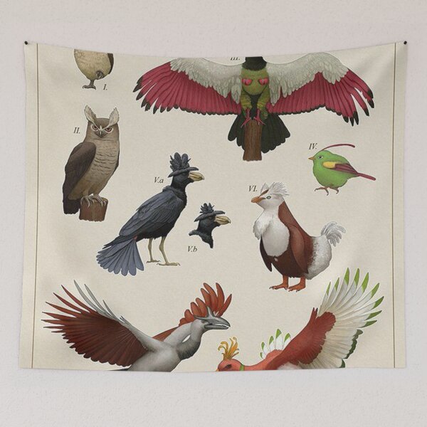 Item preview, Birds From - The Johto Region designed and sold by shanniaMilton.