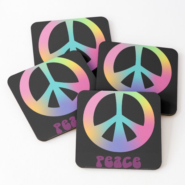 Item preview, Rainbow peace sign shirt designed and sold by XDivineTees.