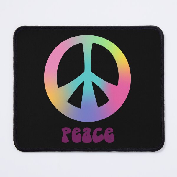 Item preview, Rainbow peace sign shirt designed and sold by XDivineTees.