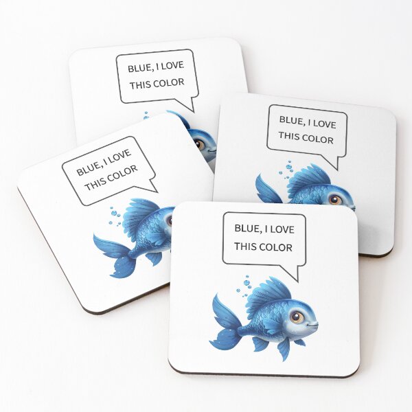 Item preview, "Blue, I Love This color." Truth and comfort, self-respect design  designed and sold by TR_fairydesigns.