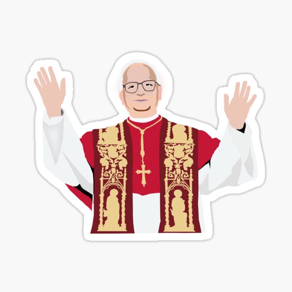 Item preview, Pope Leo XIV Portrait – New Pope Leo XIV Catholic Line Art Minimalist Design designed and sold by TroveWish.