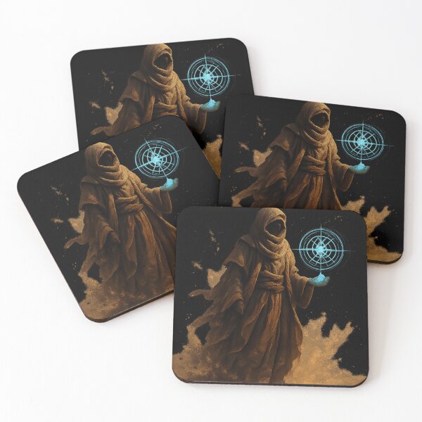 Item preview, ethereal desert nomad poster designed and sold by ethnicdigital.