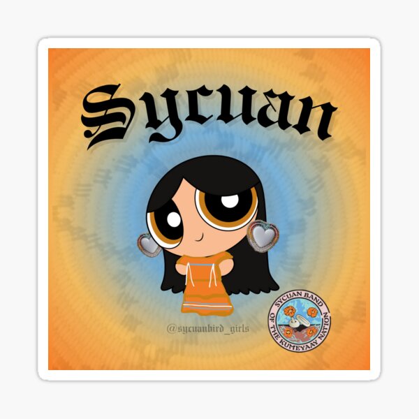 Sycuan powerpuff  Sticker