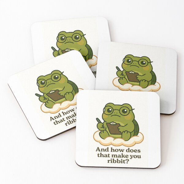 Item preview, Frog Therapist with Clipboard and Sass designed and sold by dessertcruzing.