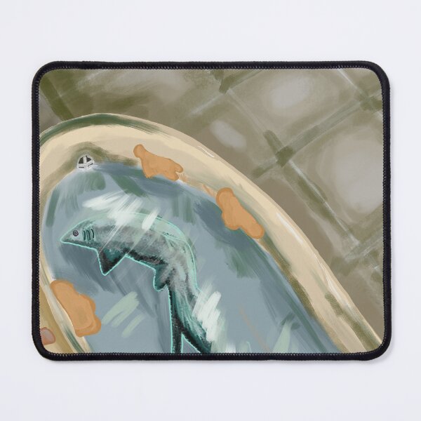 Item preview, Fish in bathtub designed and sold by oleander-oliver.