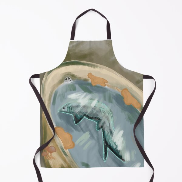 Item preview, Fish in bathtub designed and sold by oleander-oliver.