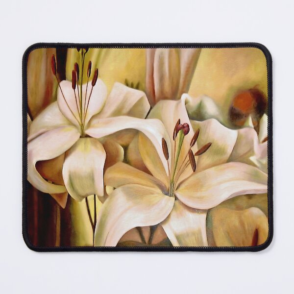 Item preview, Lily Glow Large print painting by Avril Thomas designed and sold by AvrilThomasart.