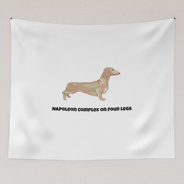 Item preview, Dachshund with Napoleon complex designed and sold by Minerbetter.