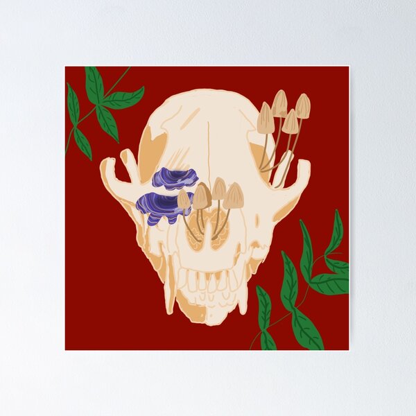Item preview, Fox Skull  designed and sold by oleander-oliver.