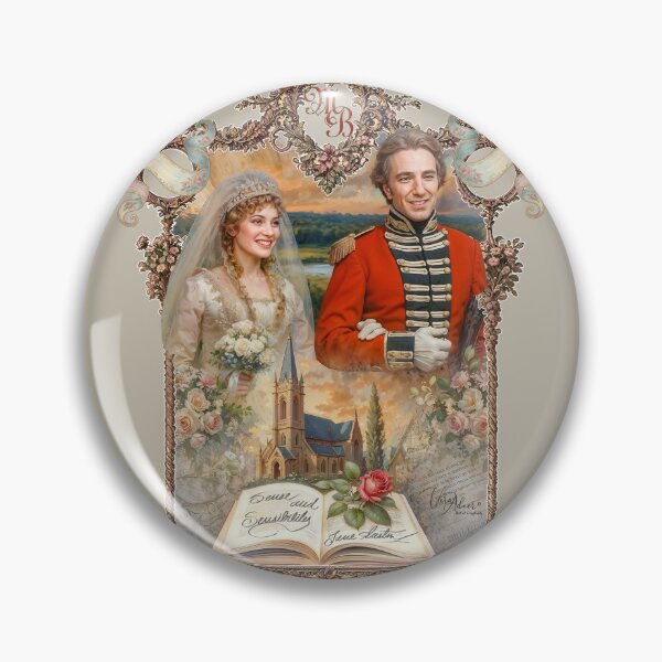 Item preview, Jane Austen, Marianne and Brandon  designed and sold by Vera-Adxer.
