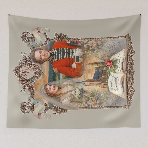 Item preview, Jane Austen, Marianne and Brandon  designed and sold by Vera-Adxer.