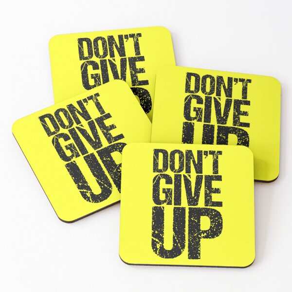 Item preview, Badass Motivational Quote | Don't Give Up  designed and sold by typoinspired.