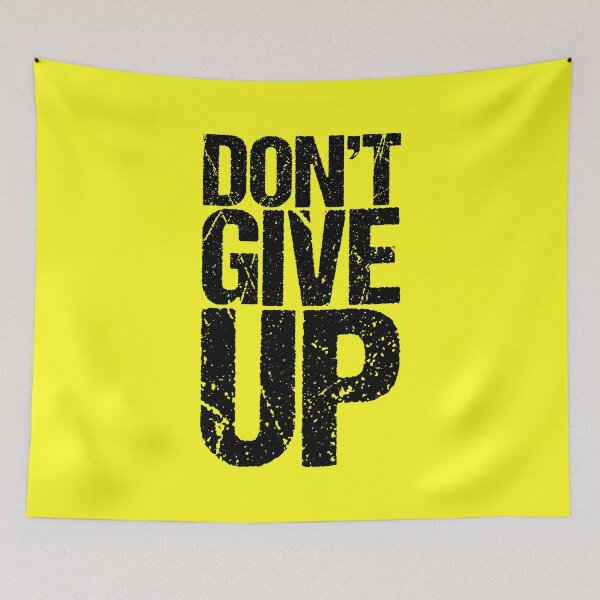 Item preview, Badass Motivational Quote | Don't Give Up  designed and sold by typoinspired.