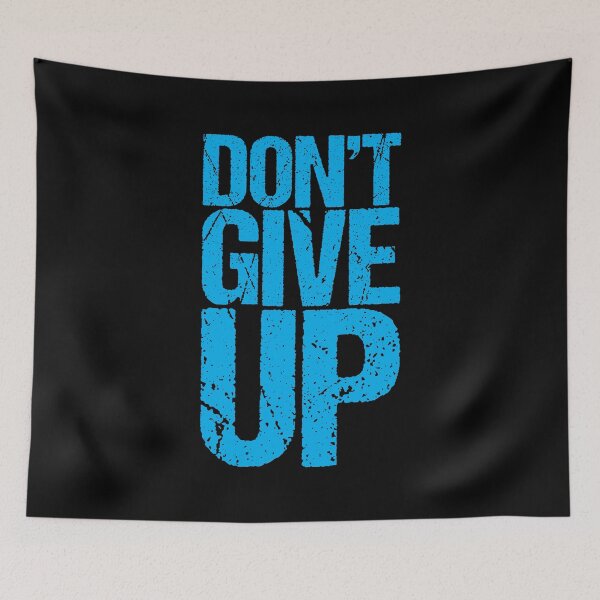 Item preview, Badass Motivational Quote | Don't Give Up  designed and sold by typoinspired.