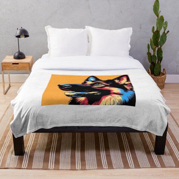 Item preview, German Shepherd Andy Warhol   designed and sold by LEGACY-ART.