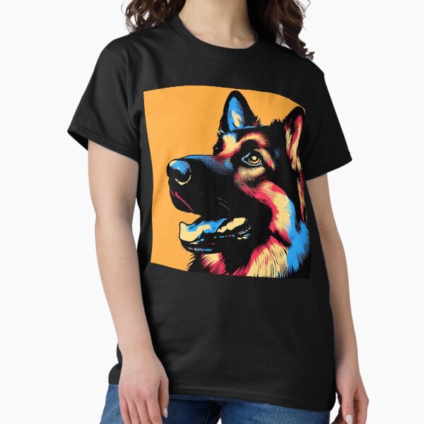 Item preview, German Shepherd Andy Warhol   designed and sold by LEGACY-ART.