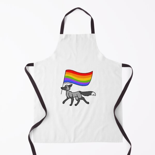 Item preview, Prancing pride silver fox designed and sold by SleepyCalico.