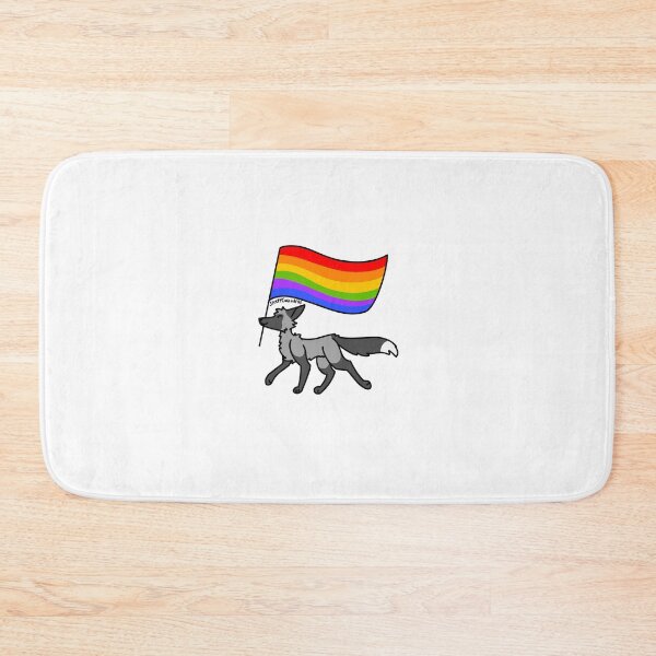 Item preview, Prancing pride silver fox designed and sold by SleepyCalico.