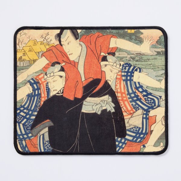 Item preview, Kabuki Actor – Japanese Ukiyo-e Art Print "Hayano Kanbe" designed and sold by Ukiyoe Spirit.