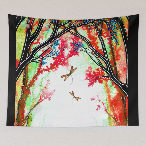 Item preview, Magical Forest with Dragonflies designed and sold by Linda Callaghan.