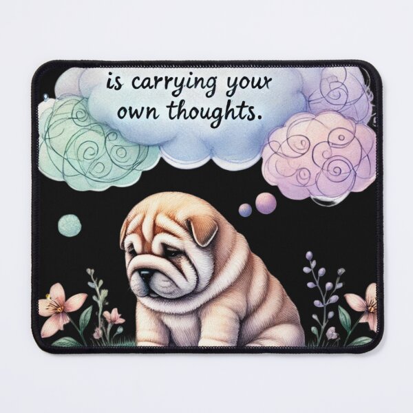 Item preview, The Heaviest Burden is Thinking designed and sold by ZenAnimal.