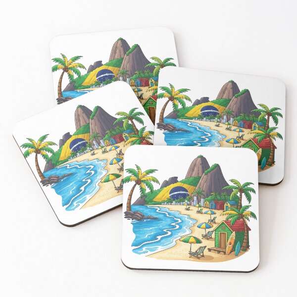 Item preview, Brazil (Country Collection) designed and sold by HeartbeatPrint.