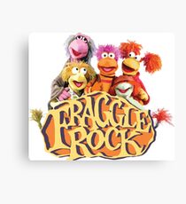 Fraggle Rock Fraggles 80s Muppets Canvas Print