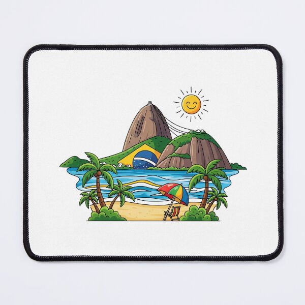 Item preview, Brazil (Country Collection) designed and sold by HeartbeatPrint.