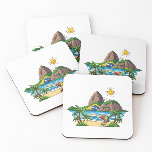 Item preview, Brazil (Country Collection) designed and sold by HeartbeatPrint.