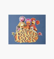 Fraggle Rock Fraggles 80s Muppets Art Board