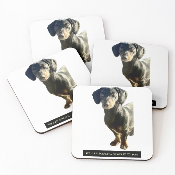 Item preview, Royalty Dachshund designed and sold by Minerbetter.