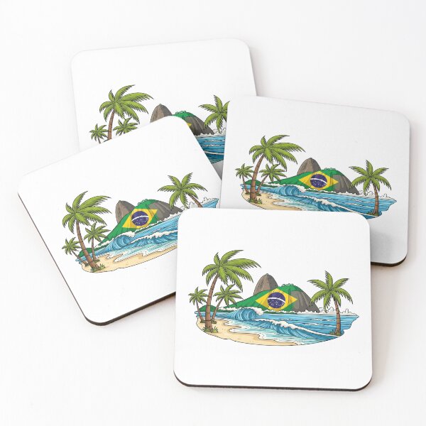 Item preview, Brazil (Country Collection) designed and sold by HeartbeatPrint.
