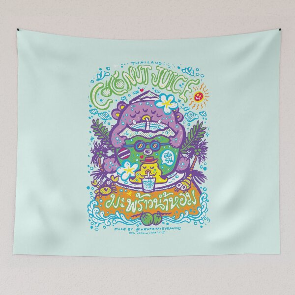 Item preview, The Coconut Juice, Hand drawing  designed and sold by Ken Hamala.