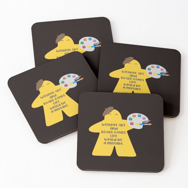 Item preview, Without ART and BOARD GAMES life would be a mistake. designed and sold by AventurerosLúdicos.