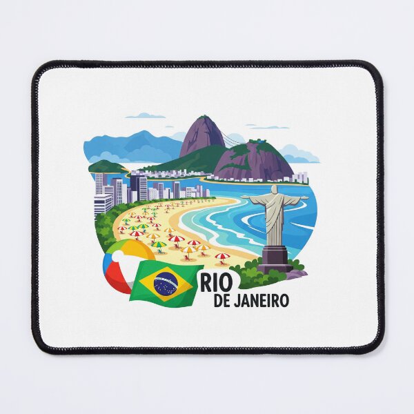 Item preview, Brazil - Rio de Janeiro (Country Collection) designed and sold by HeartbeatPrint.