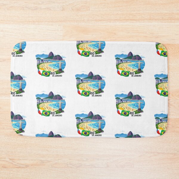 Item preview, Brazil - Rio de Janeiro (Country Collection) designed and sold by HeartbeatPrint.